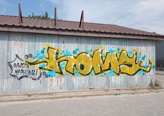 Graffiti Bombing - Photo by Homs - Homs