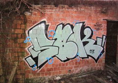 Graffiti Bombing - Photo by Homs (2025)