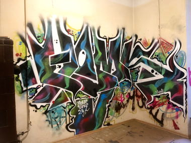 Graffiti Wall - Photo by Homs (2025)