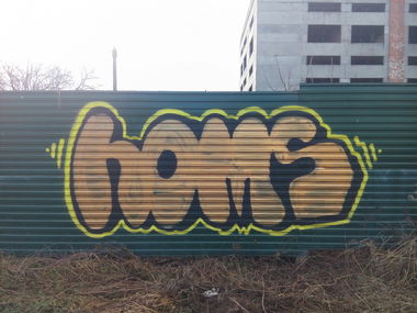 Graffiti Bombing - Photo by Homs - Homs