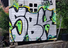 Graffiti Bombing - Photo by Homs (2025)