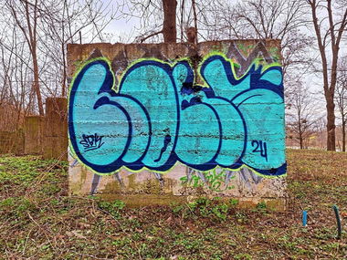 Graffiti Wall - Photo by Homs - Homs, Bombing, graffiti (2024)