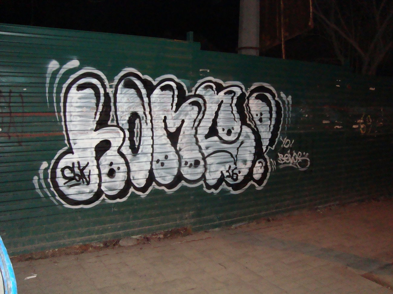 Graffiti Bombing - Photo by Homs - Homs