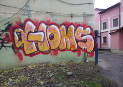 Graffiti Bombing - Photo by Homs - homs (2021)