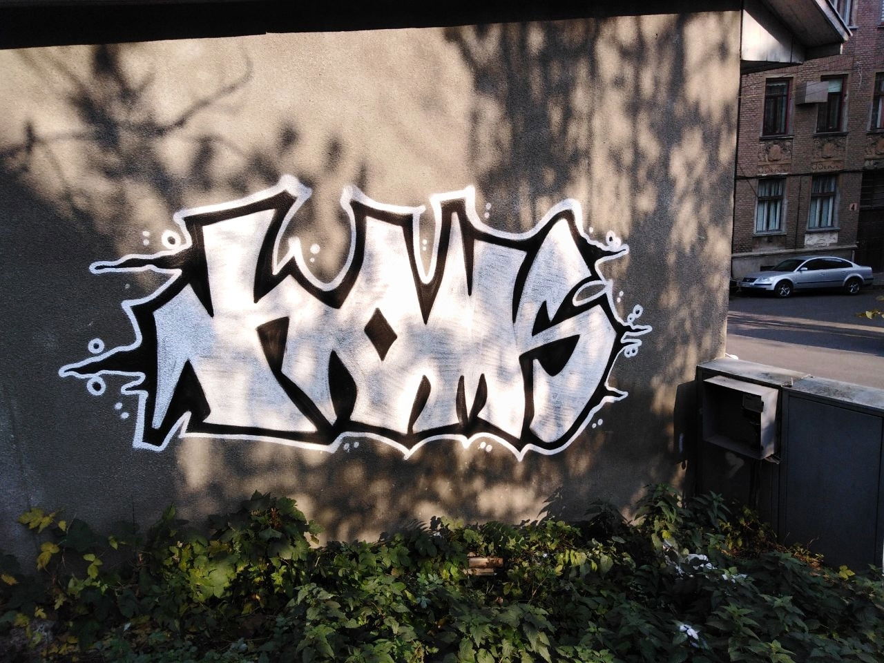 Graffiti Bombing - Photo by Homs - Homs