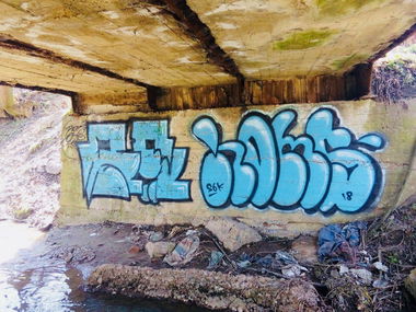 Graffiti Artwork - Photo by Homs - Homs (2018)