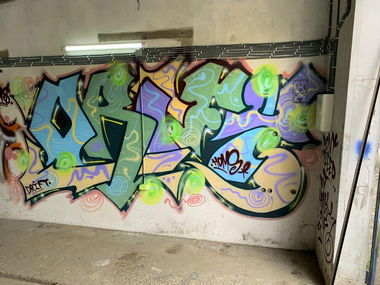 Graffiti Wall - Photo by Homs - homs
