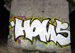 Graffiti Bombing - Photo by Homs - Homs, Bombing, graffiti (2024)
