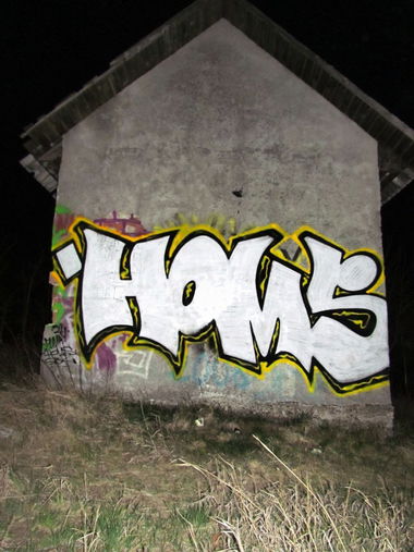 Graffiti Bombing - Photo by Homs - Homs, Bombing, graffiti (2024)