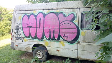 Graffiti Bombing - Photo by Homs (2025)