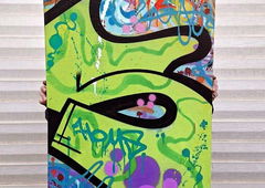 Graffiti Street Art - Photo by Homs - Homs (2023)