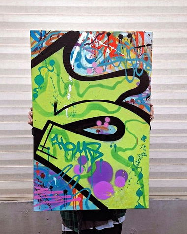 Graffiti Street Art - Photo by Homs - Homs (2023)