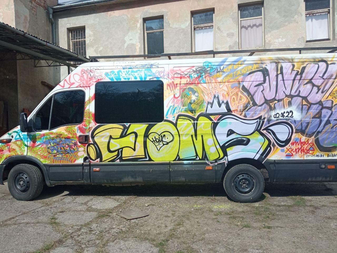 Graffiti Bombing - Photo by Homs - Homs (2023)