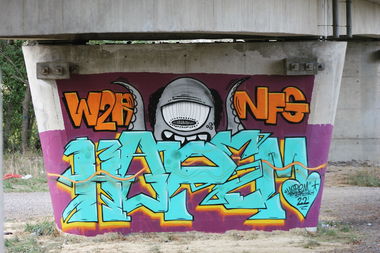 Graffiti Wall in France - Photo by HopemW2R - hopem, hopemoner, hopemstory (2022)