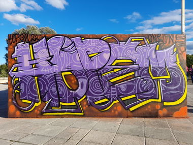 Graffiti Wall in France - Photo by HopemW2R - hopem, hopemstory, graffiti (2022)