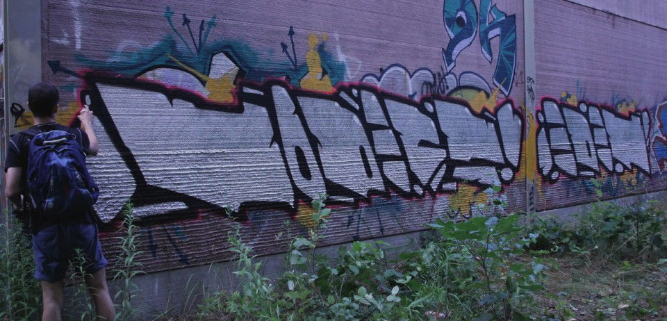 Graffiti Bombing in Potsdam - Photo by Hopest - Hopest, &, Eden (2013)