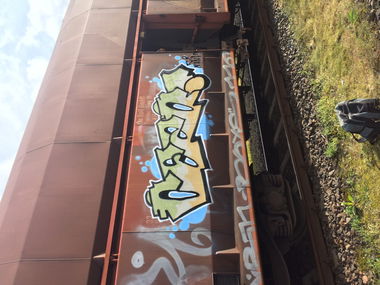 Graffiti Train - Photo by Hopfensmoothie - cezofreightzwickauleipzig (2019)