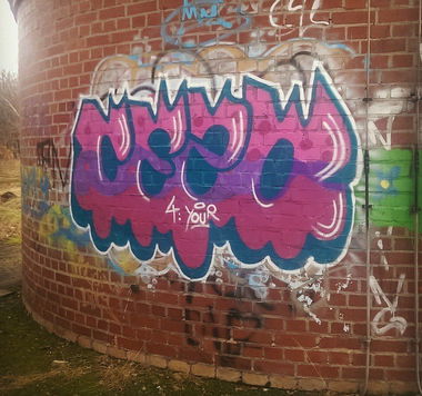 Graffiti Bombing in Zwickau - Photo by Hopfensmoothie - Zwickau, Cezo, Ceso (2015)