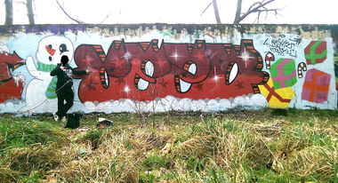 Graffiti Wall in Zwickau - Photo by Hopfensmoothie - Zwickau, Cezo, Ceso (2015)