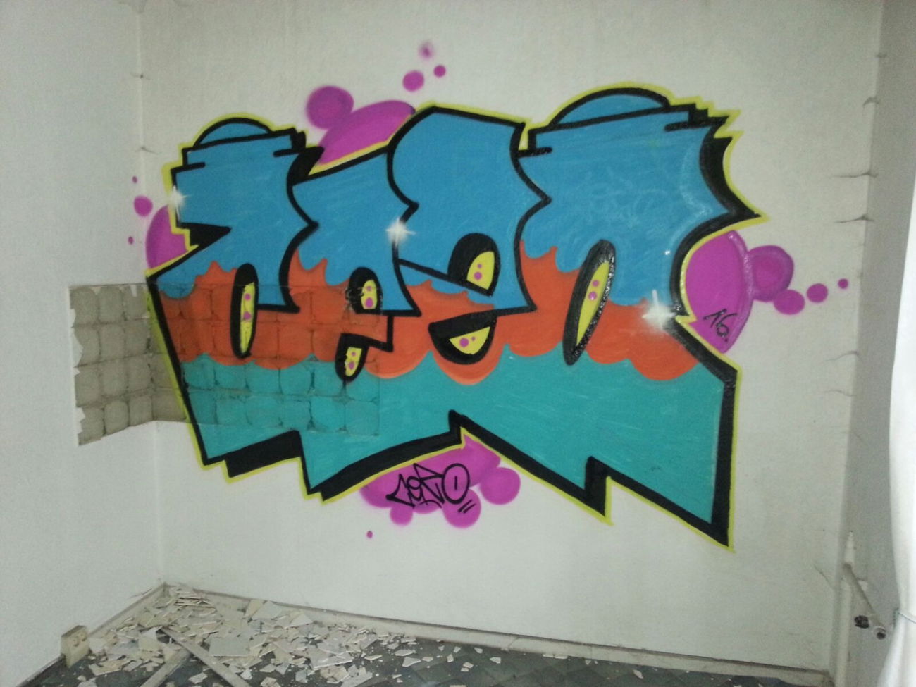 Graffiti Wall in Zwickau - Photo by Hopfensmoothie - cezo, zwickau, LostPlace (2016)