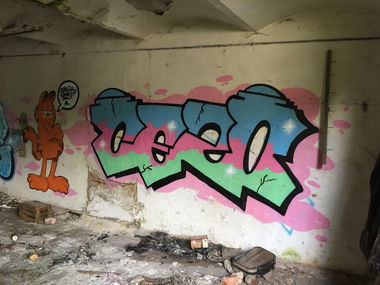 Graffiti Wall in Zwickau - Photo by Hopfensmoothie - bunt, cezo, zwickau (2016)