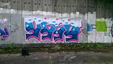 Graffiti Wall in Zwickau - Photo by Hopfensmoothie - cezo, zwickau, bunt (2016)