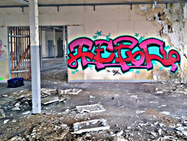 Graffiti Wall in Zwickau - Photo by Hopfensmoothie - lostplace, abadonedarea, Zwickau (2015)