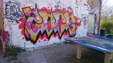 Graffiti Wall - Photo by Hopfensmoothie - Altenburg, Cezo, Zoce (2019)