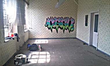Graffiti Wall in Zwickau - Photo by Hopfensmoothie - lostplace, abadonedarea, Zwickau (2015)
