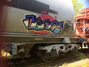 Graffiti Wall - Photo by Hopfensmoothie - cezofreightzwickauleipzig (2019)