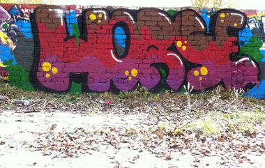 Graffiti Wall in Minsk - Photo by Horse - horseone (2013)