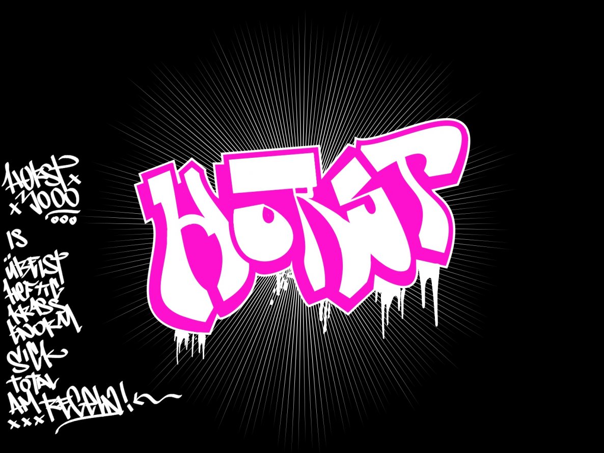 Graffiti Sketch - Photo by Horst3000 - Gimp, Horst, 2013 (2013)