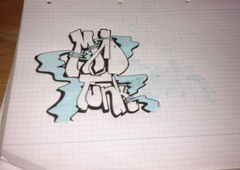 Graffiti Sketch - Photo by Horst3000 - Horst (2014)