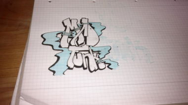 Graffiti Sketch - Photo by Horst3000 - Horst (2014)
