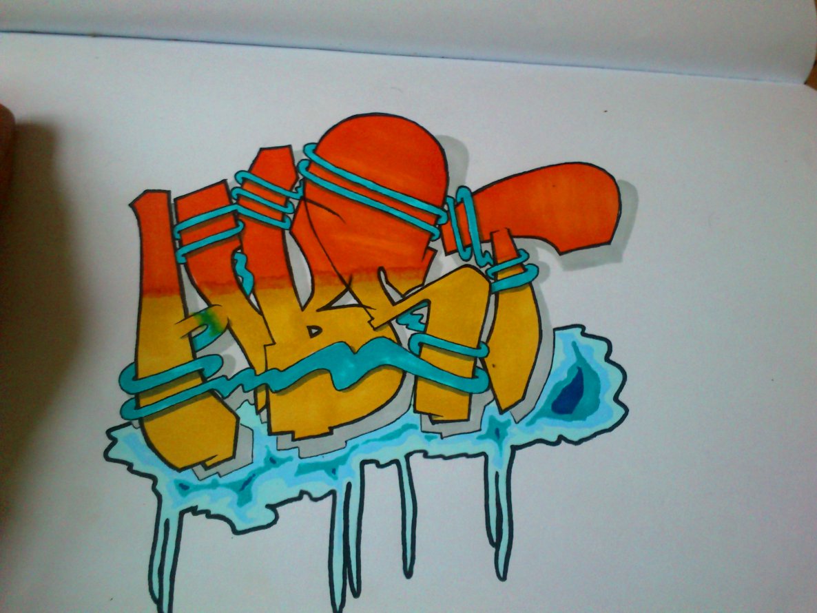 Graffiti Sketch - Photo by Horst3000 - Horst, 3000, Dreitausend (2014)