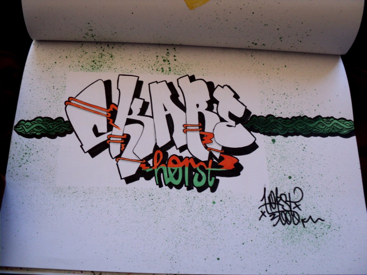 Graffiti Sketch - Photo by Horst3000 - Horst, 3000 (2014)