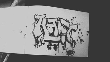 Graffiti Sketch - Photo by Horst3000 (2013)