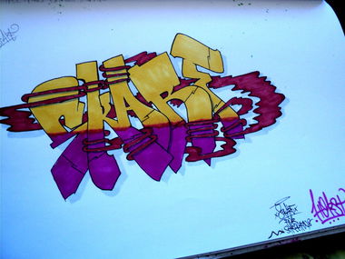 Graffiti Sketch - Photo by Horst3000