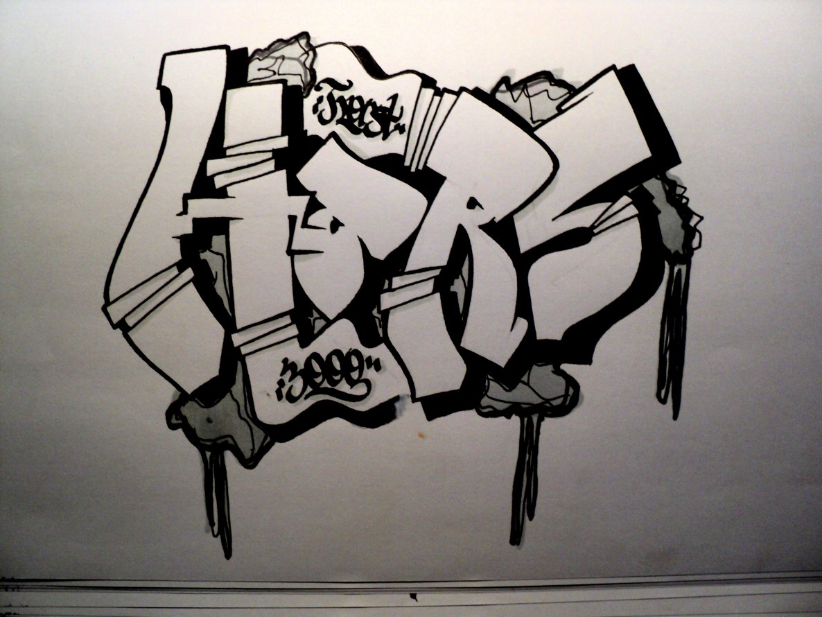 Graffiti Sketch - Photo by Horst3000 - Horst, 3000, Dreitausend (2014)