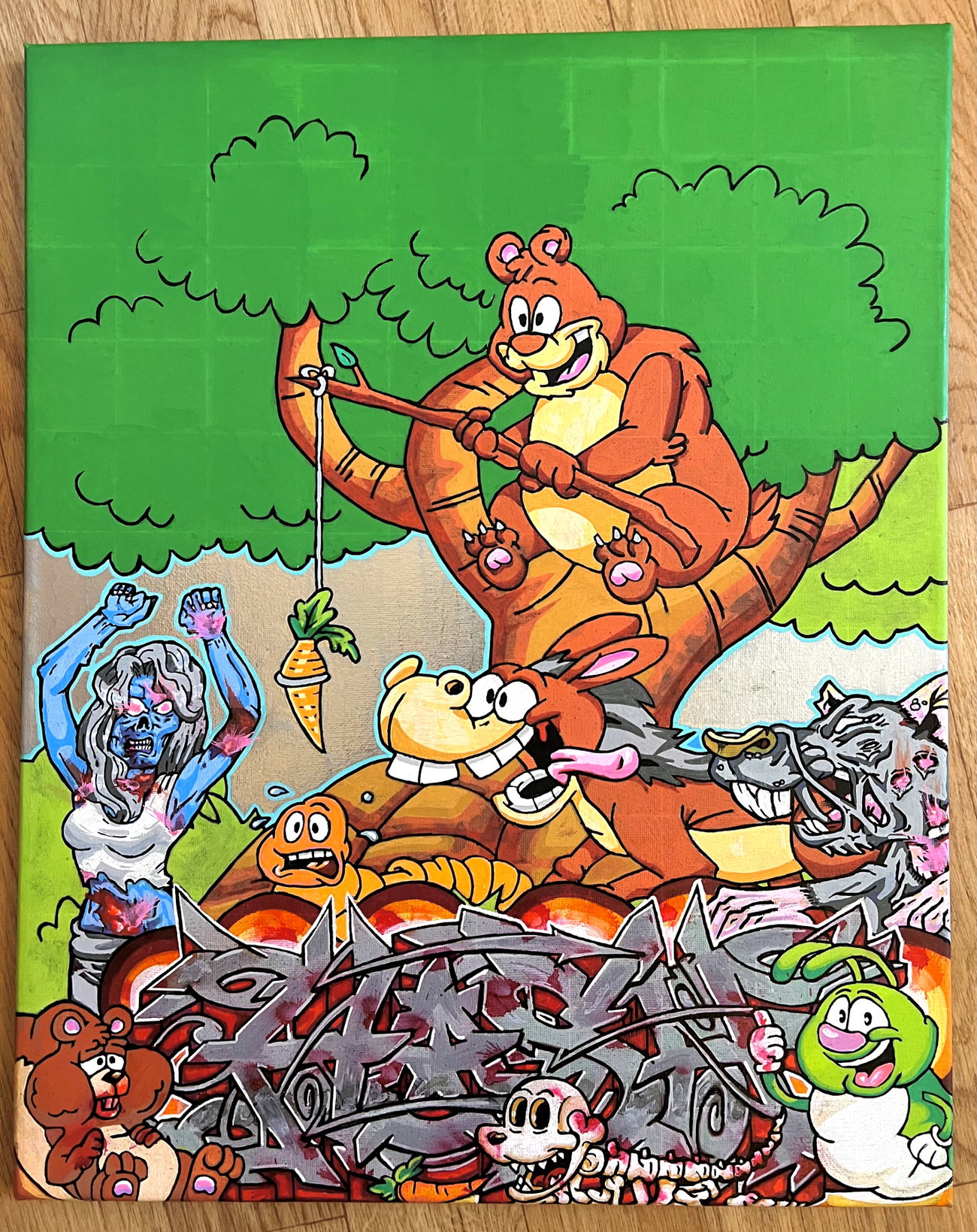 Graffiti Artwork - Photo by Hosh (2025)