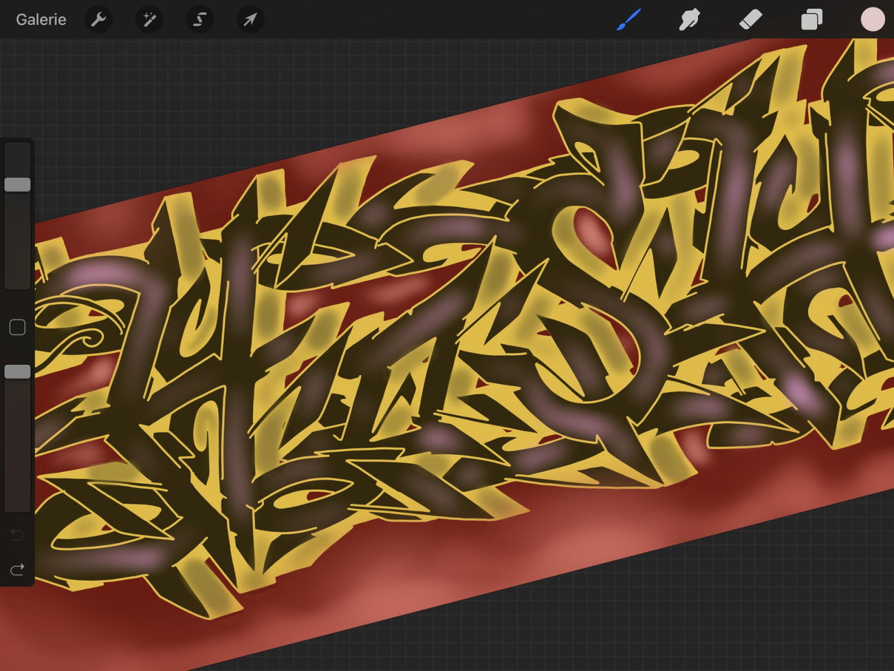 Graffiti Sketch - Photo by Hosh (2021)