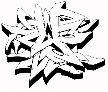 Graffiti Sketch - Photo by Hosh - Graffiti, Y (2021)