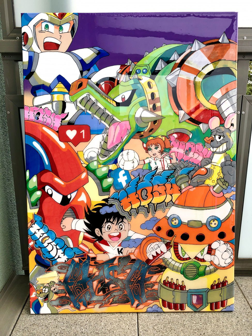 Graffiti Artwork - Photo by Hosh (2021)