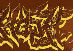 Graffiti Sketch - Photo by Hosh (2021)