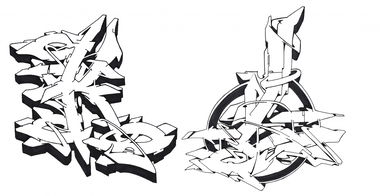 Graffiti Sketch - Photo by Hosh