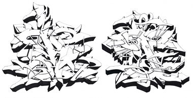 Graffiti Sketch - Photo by Hosh