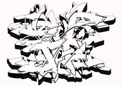 Graffiti Sketch - Photo by Hosh - Graffiti, H (2021)