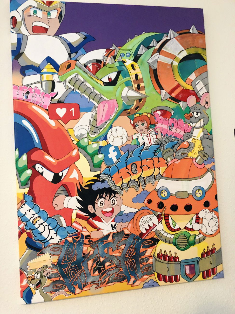 Graffiti Artwork - Photo by Hosh (2021)