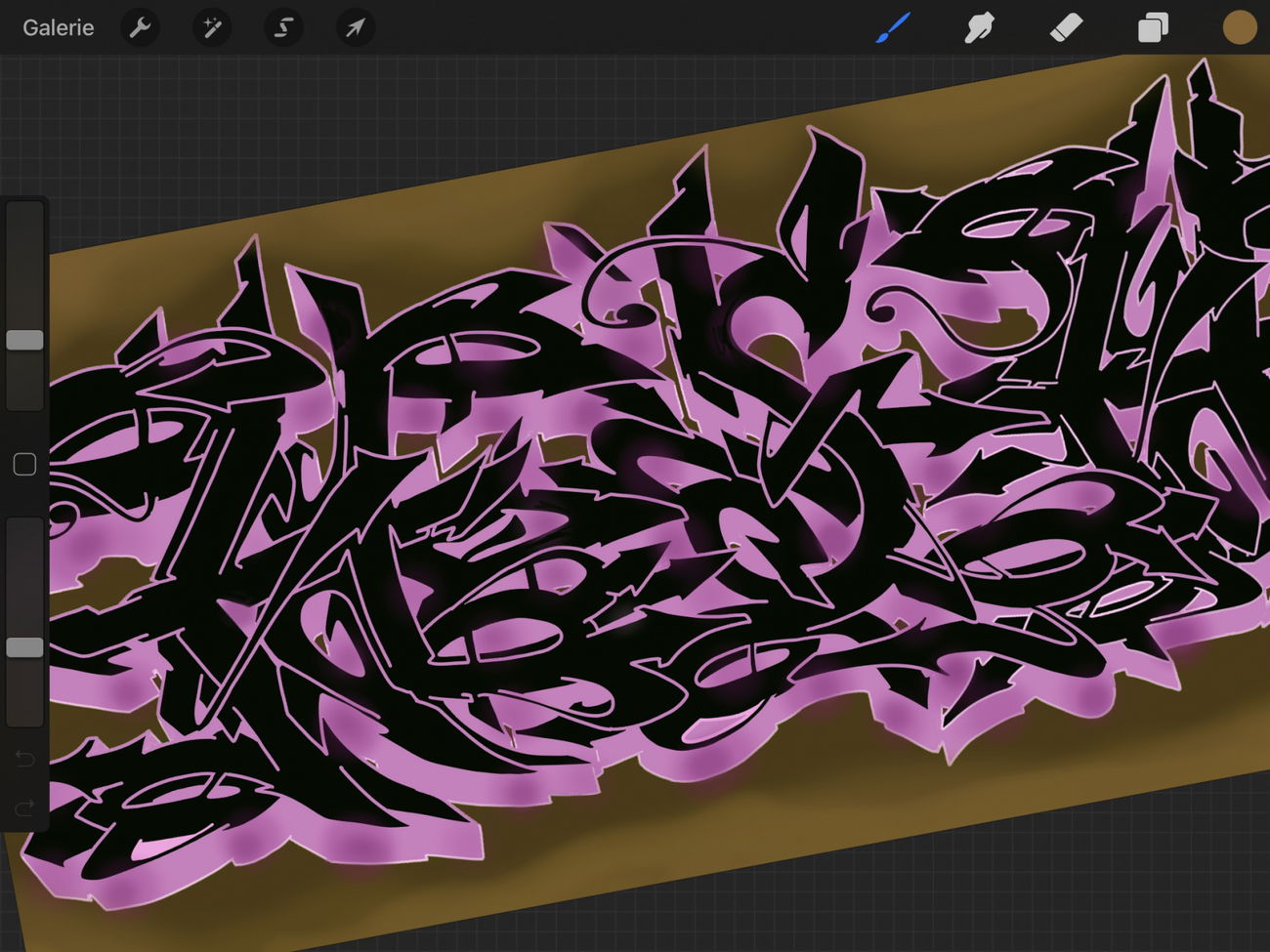 Graffiti Sketch - Photo by Hosh (2021)