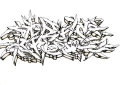 Graffiti Sketch - Photo by Hosh